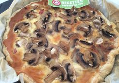 Tarte aux champignons  - Adeline A.