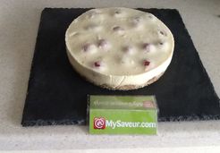 Fraisier chocolat blanc spéculos - Veronique C.