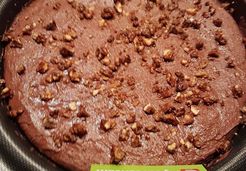 Gâteau chocolat et noisettes  - Lynda T.