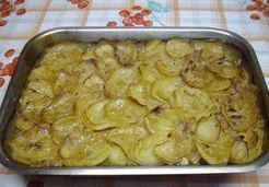 Pomme de terre boulangère aux lardons  - Cindy G.