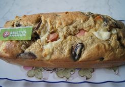 Cake raclette, champignons et knacki - Celine T.