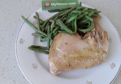 Curry de poulet et haricots verts - YANNICK V.