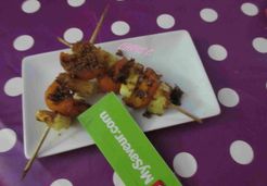 Brochettes de fruits - Christiane C.