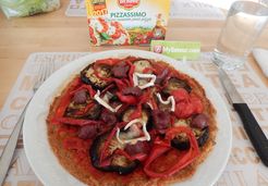 Pizza quinoa aux légumes - Raphaelle M.