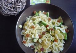 Salade de pâtes, avocat, comté et abricot - Alexandra A.