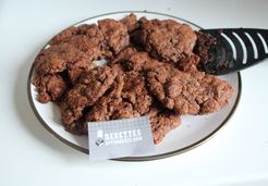 Cookies moelleux au chocolat noir  - Floriane O.