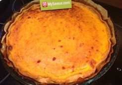 Tarte soufflée au potiron - Carine R.