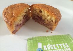 Muffins fraise coco - Adeline A.