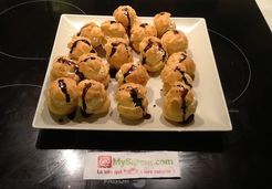 Profiteroles de foie gras - Veronique C.