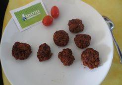 Boulettes de boeuf au basilic - Aline Q.