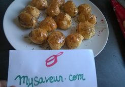 Gougères balsamique - Elodie P.