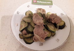 Filet mignon au miel et courgettes - YANNICK V.