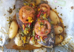 Papillote de poisson à la chermoula marocaine - Najwa N.