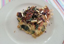 Omelette aux épinards - Nina F.