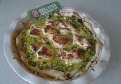 Tarte aux courgettes et au boursin - YANNICK V.