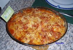 Gratin de pommes de terre, coulis de tomates basilic et... - Monique D.