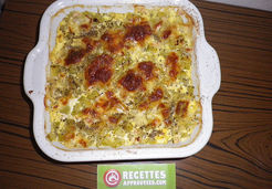 Gratin de courgette à la mozzarella et au poulet - Laure G.