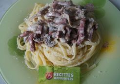 Carbonara aux lardons de canard - Celine T.