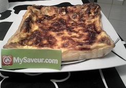 Quiche au Beaufort et au jambon cru  - Sandra M.