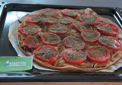 Tarte fine tomate oignon - Amandine W.