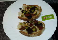 Bruschetta au saucisson sec - Isabelle T.