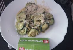 Curry de courgettes au parmesan  - Vanessa R.