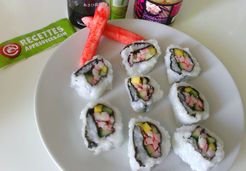 Sushis concombre mangue surimi - Najwa N.