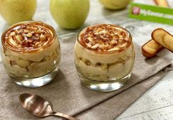 Tiramisu aux pommes et caramel - RÉGILAIT