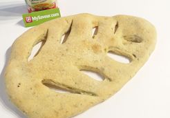 Fougasse au basilic - Isabelle K.