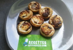 Mini tartelettes champignons apéritives - CÉLINE L.