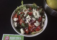 Salade féta basilic - Adeline A.