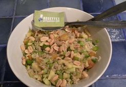 Salade de riz complet aigre-douce - Catherine S.