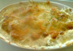 Gratin de ravioles aux St Jacques et Poireau - Laurence D.