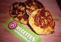 Galettes de pommes de terre à la mozzarella - Laure G.