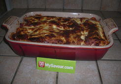 Lasagnes au porc sans béchamel - Lucie O.