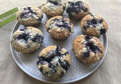 Muffins vegan aux myrtilles - Najwa N.