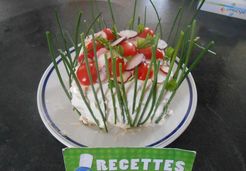 Sandwih cake version "Frais Plaisir de Saint Agur" - Frederique V.