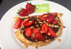 Crêpe fraise chocolat - Adeline A.