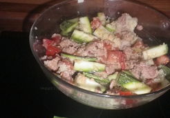 Salade de tomates courgettes et thon - Christiane C.