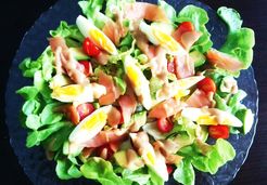 Salade avocat saumon - Magali G.