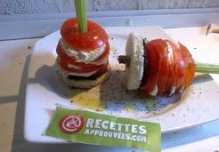 Brochette céleri et de tomates mozzarella  - Anne-sophie P.
