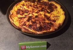 Quiche au cantal - Céline B.