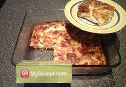 Flan lorrain (quiche sans pâte) - Hélène M.