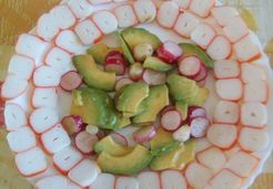 Radis surimi avocat  - Sandrine B.