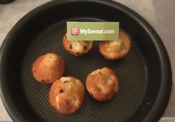Muffins poires et pépites de chocolat - Virginie B.