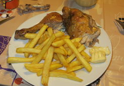 cuisses de poulet au four - Rachel G.