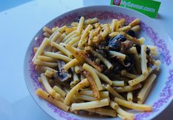 Pâtes aux champignons - Adeline A.