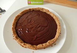 Tarte noisette chocolat - Raphaelle M.