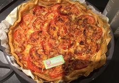 Tarte tomate et thon - Virginie B.