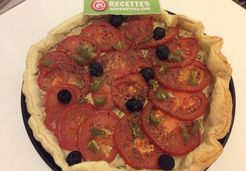 Tarte au thon et aux tomates - Adeline A.